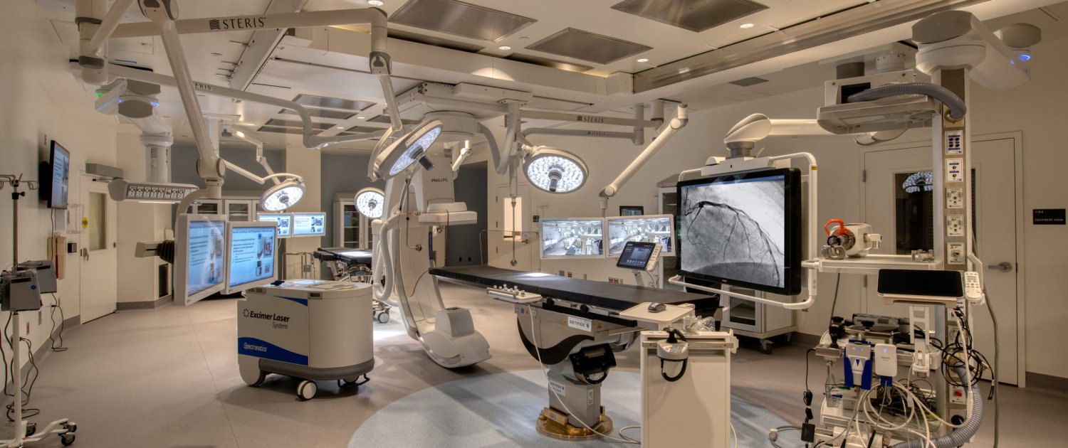 Modern healthcare facility operating room