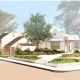 Renovated Santa Cruz Museum building rendering